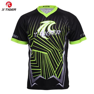 China Wholesale Antibacterial Sloped Shirt Mtb Maillot Cycling Mountain Tank Top Shortsleeve Recycling Clothes Motorcycle Bicycle Quick Dry T-shirt for sale