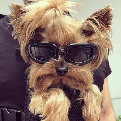 China 6 Color Dog Eyewear 1 PC Dog Eyewear 1 PC Viable Cute Waterproof Foldable Dog Glasses Dog Sunglasses UV Protection Pet Accessories for sale