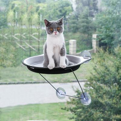 China Cat Suction Cup Hanging Bed Breathable Cat Sofa Bed Pets Window Basking in Sun EVA Durable Seat Cat Hammock Wall Mounted for sale