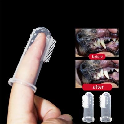 China Super Soft Dog Toothbrush Teddy Dog Tartar Teeth Toothbrush Drop Shipping Dog Toothbrush Drop Shipping Pet Finger Toothbrush For Pets for sale