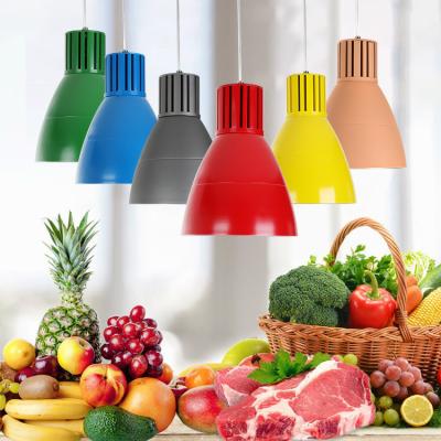 China New Arrival Fresh Produce LED Lamps Fruit Lamp Meatloaf Fresh Vegetable Show Lighting LED 30 Watt Pendant Lights for sale