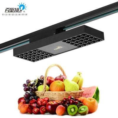 China Aluminum Supermarket Lighting Grow Color Bread Shop Fresh Food Fruit Vegetables 40 Watt Led Cool Lamp for sale