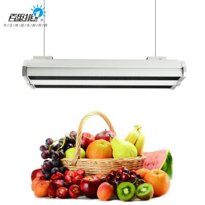 China Best Selling Aluminum Led Lamps Meat Seafood Vegetable 64W Cool Linear Supermarket Lights For Tracking Commercial Supermarket Chandeliers for sale