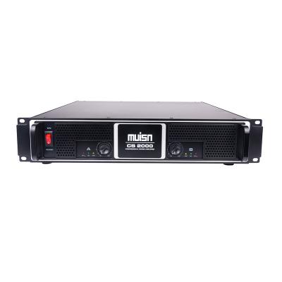 China Professional Low Price Power Amplifier CS2000 Metal 350W 2U Metal Audio Power Amplifier Hot Sale Amplifier Audio Stereo Audio for sale