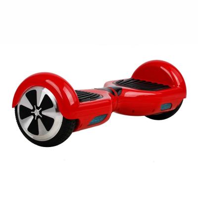 China Red Smart Two Wheeled Standing Vehicle , 2 Wheel Balance Scooter for sale