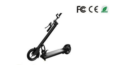 China Small Foldable Stand Up Electric Scooter , Electric Kick Scooter With Armrest for sale