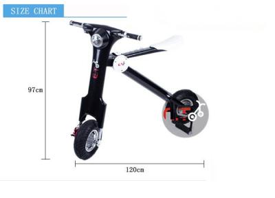 China Rad Poratble des kühle Minifalten-elektrisches Roller-zwei für Reise im Freien zu verkaufen