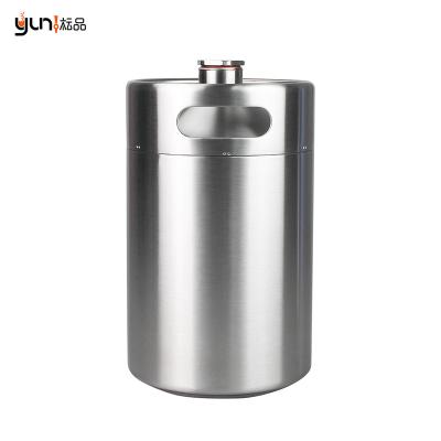 China Custom 128oz Beer Wholesale Stainless Steel Empty Beer Keg Insulated Mini Keg For Beer for sale