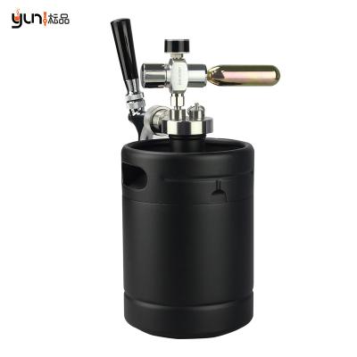 China Hot Selling Stainless Steel Kegerator Small Beer Dispenser Beer Dispensing Equipment 20.0CM*13.5CM*30CM for sale