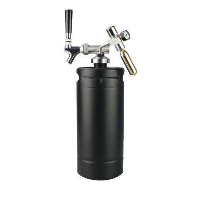 China One Viable Mini Beer Keg System 128oz Gallon Pressurized Beer Keg with Elbow Wine Spear for sale