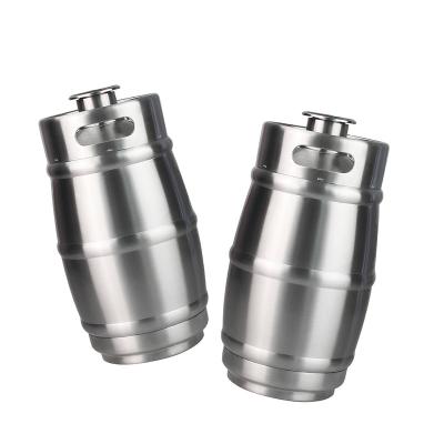 China Sustainable High Quality Eco - Friendly Insulated Vacuum Beer Keg Keg With A / S Type Spear for sale