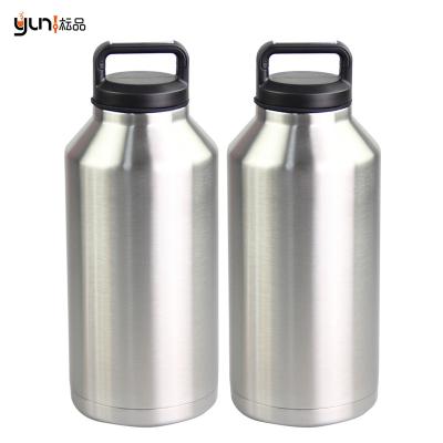 China Newest design PORTABLE double wall craft beer pressurized vibrator dispenser stainless steel 2 litros termico for sale