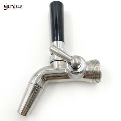 China Custom Beer Tap Stainless Steel Draft Beer Sealing Handle Good Chilled Drink Taps Tap For Beer for sale