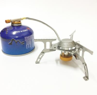 China Mini Gas Stove Hot Burner Camping Folding Sale Portable Camping Stove 31*31*21CM for sale