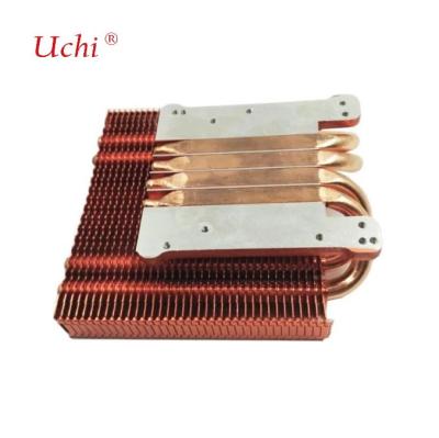 China Air Cooled Heat Pipe Welding Radiator With Shovel Teeth For Medical 11-000185 for sale