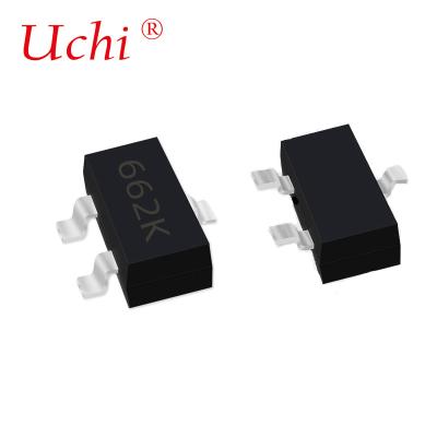 China SMD Voltage Regulator IC SOT-23 662K 6206 3.3V SOT23-3 for sale