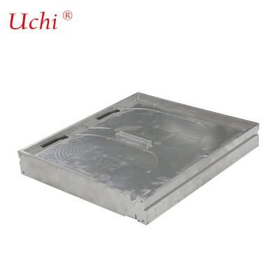 China Aluminum Optical Fiber Chill Plate Friction Welding Liquid Cold Plate for sale