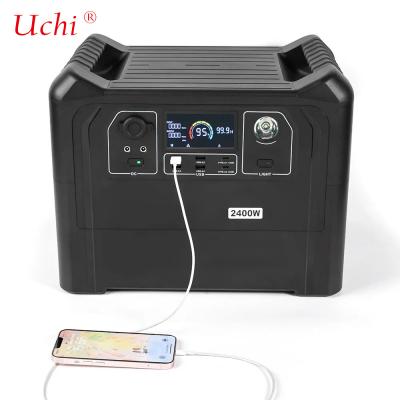 China 2400W 4800W Portable Outdoor Power Station 2560WH for sale