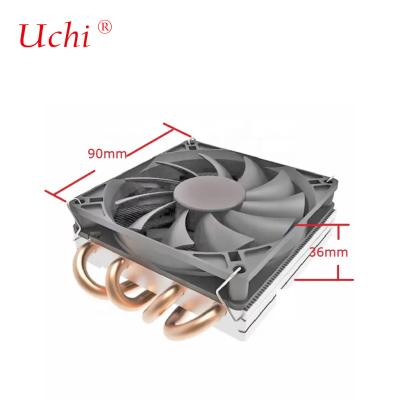 China Customizado ODM Super Thin Cpu Cooler 36mm espessura Altura AMD AM4 AM3 FM2 1200 115X 1700 1366 Heatsink Fan 1U Radiador de servidor à venda