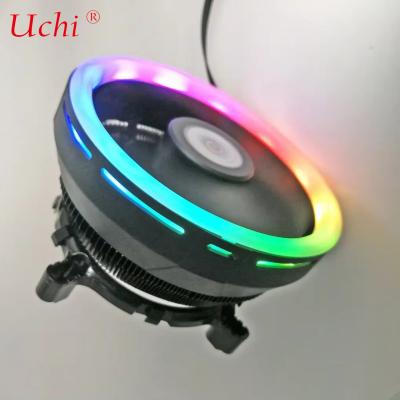 China RGB Fan Heatsink Led Cpu Air Cooler Push Down Type for sale