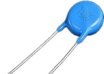 China Murata Electronics DHR4E4C102K2FB Ceramic Disk Capacitor High Voltage 1000pF +/-10% DC15k Volt for sale