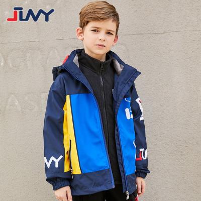 China 2020 Winter Breathable Anorak Sustainable Children's Apparel Ins European And American Jackets Plus Fleece Boy Jacket Customized for sale