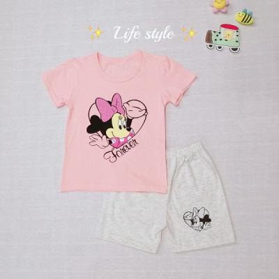 China Accept customization summer children's clothing boys and girls T-shirt handsome baby clothes shorts short sleeve suit accept custom made for sale