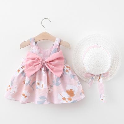 China Anti-wrinkle 2022ins European foreign trade children's summer dress princess girls American dress and skirt 0-3 to plot customization for sale