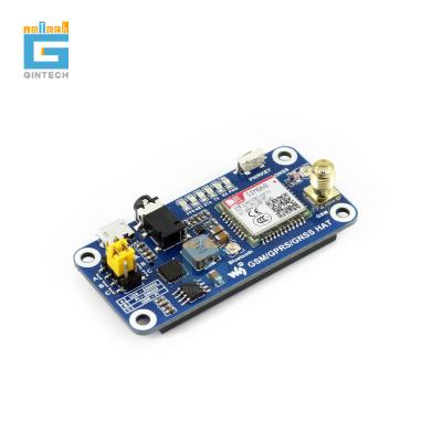 China BLE HAT GSM/GPRS/GNSS/BLE for Raspberry Pi BLE 3.0 Supports SMS Phone Call GPRS DTMF HTTP Email FTP MMS GPS COMPASS for sale