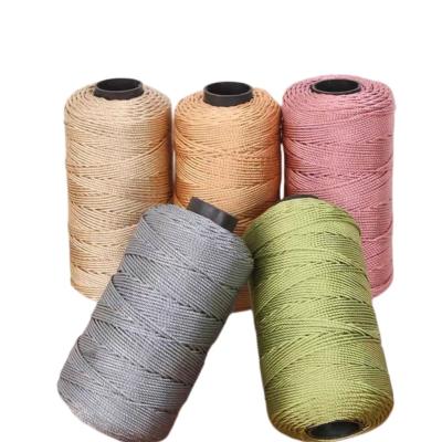 China 100g/roll summer breathable and comfortable polypropylene Ice silk yarn for crochet hand knitting for sale