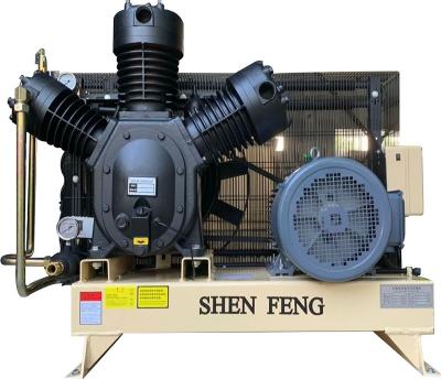 China Lubricated 40 Bar High Pressure Air Compressor For PET for sale