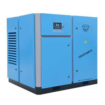 China 220V 50Hz Lubricated Compression Screw Two Stage Air Compressor For Submarine for sale