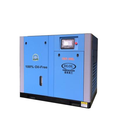 China 100% Oil Free Oil Free Screw 15kw Air Compressor for sale