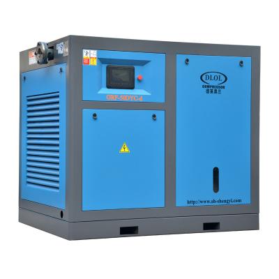 China Lubricated Belt Drive Screw Air Compressor 60hp 0.8-1.3 Mpa Direct Driven for sale