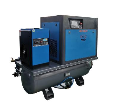 China Lubricated Four-in-One 16 Bar Inline Screw Air Compressor For Laser Cutting for sale