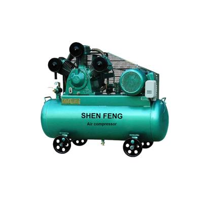 China Best price portable home spray paint 8 bar piston silent oil free lubricated air compressor for sale for sale