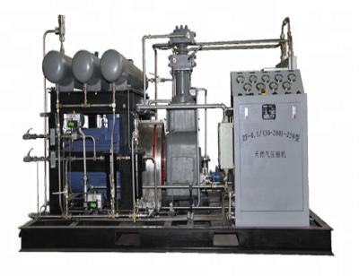 China CNG natural gas lubricated compressor more environment friendly for sale