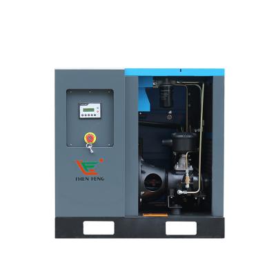 China Lubricated 10hp 8bar 380v50Hz Rotary Screw Air Compressor Shipping And Handling for sale