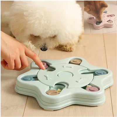 China Slow Viable Dog Feeder Bowl, Educational Toy Cat Automatic Feeder, Preventing Clogging Healthy Dogs Bowl, Dog Pet Training Design Dish for sale