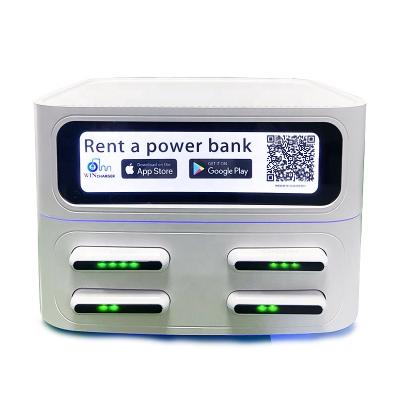 China Newest Desktops 4-16 Slots Optional Public Rental Cell Phone Charging Station Power Sharing Bank for sale