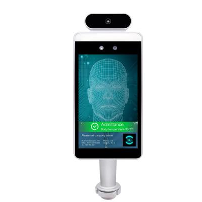 China Built-in Camera Face Recognition Darkroom Thermal Temp Detecting Device For Fever Check for sale