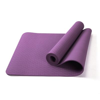 China Factory Direct Sales Waterproof Home Exercise Printing Logo Customizable Anti Slip Fitness Branded Yoga Mat Strip Yoga Mats for sale