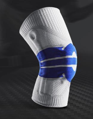 China Provide Sport Protection New Design Knee Sleeves Support Knee Sleeve Nylon Elastic With Silicone Anti-Slip Strap for sale