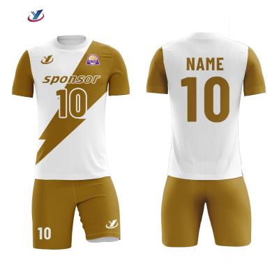 China 2022 Top Thai Quality Custom United Soccer Jersey Football Uniform Kits Sets for sale