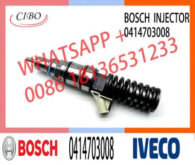 China Genuine Original New Injector 0414703008 504287070 504125329 504080487 Common Rail Fuel Diesel Injector for IVECO STRALI for sale