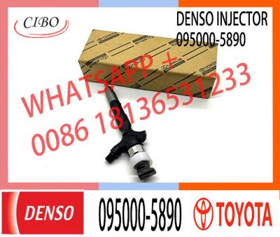 China 095000-5890 for toyota engine common rail injector 095000-5890 injector diesel engine injector for toyota for sale