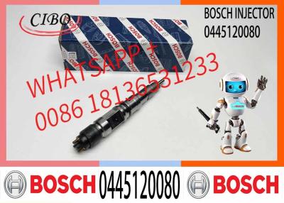 China New Diesel 0445120080 Injector Diesel common rail Fuel Injector 0445120080 for Dx225 Excavator Diesel Engine for sale