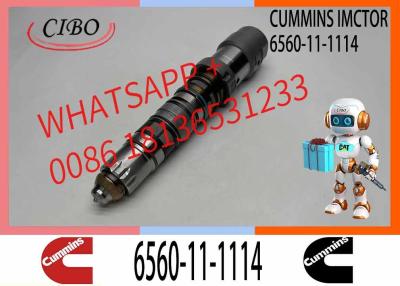 China Genuine New 6560-11-1114 6245-11-3100 6156-11-3300 Fuel Injector For Komatsu Saa6d170e-3 6d170e-3 Qsk23-c 6D125 Engine for sale