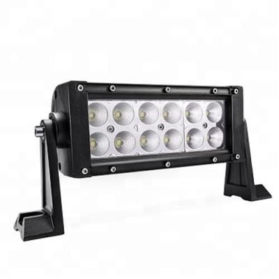 China MICTUNING Cast Aluminum Waterproof 7.5 Inch 36W Flood Led Light Bar For Jeep ATV UTV SUV Offroad Truck for sale