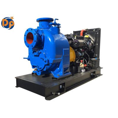 China Commercial Buildings Self Priming Jet Pump Water Supply Diesel Engine Horizontal Bottom Water Pumping Machine for sale